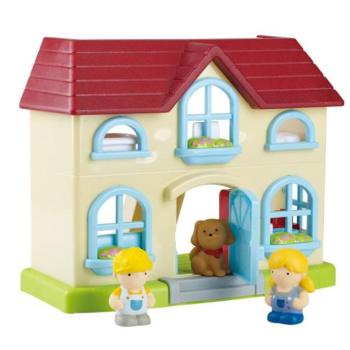 Playgo Házikó effektusokkal készlet 28,5x23,5 cm 3 figurák kép