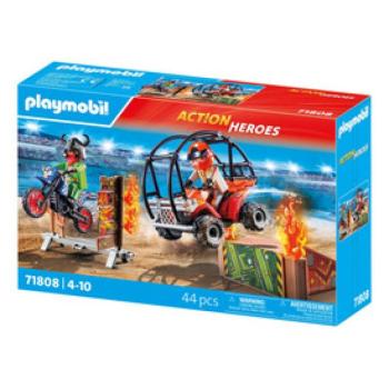 Playmobil: Kaszkadőrök motorral és homokfutóval kép