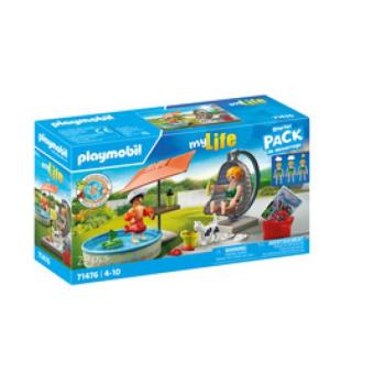 Playmobil: Pancsolás a kertben kép