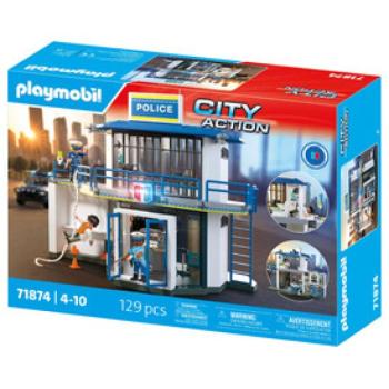 Playmobil Rendőrkapitányság nyomózó szobájával kép