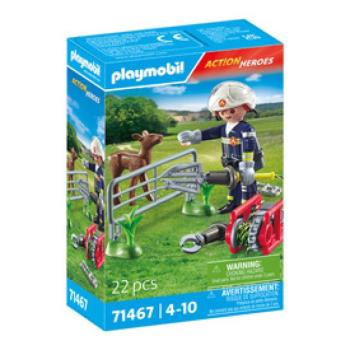 Playmobil: Tűzoltó állatmentés közben kép