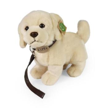 Plüss álló golden retriever kutya pórázzal 25 cm KÖRNYEZETBARÁT kép