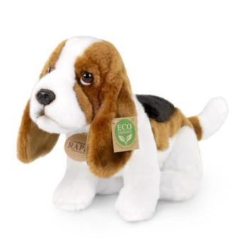 Plüss basset 32 cm KÖRNYEZETBARÁT kép