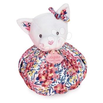 Plüss cica dédelgetésre Doudou Boule 3in1 Doudou et Compagnie rózsaszín 25 cm 0 hó-tól kép