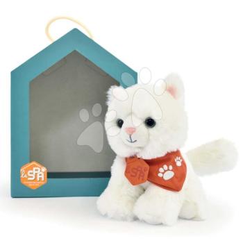 Plüss cica Welcome Home SPA Collection Histoire d’ Ours ajándékcsomagolásban fehér 16 cm 0 hó-tól kép