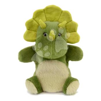 Plüss dínó kesztyűbáb The Glue Pots Dino Puppet Histoire d’ Ours zöld 24 cm 0 hó-tól kép