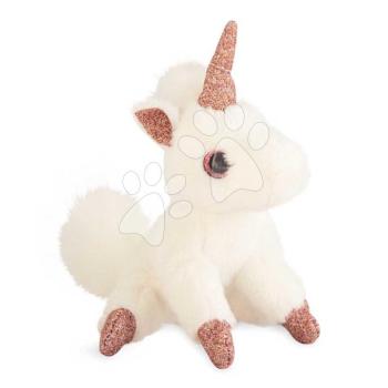 Plüss egyszarvú kulcstartó Pink Unicorn Key Ring Histoire d’ Ours fehér-rózsaszín 14 cm 24 hó-tól kép