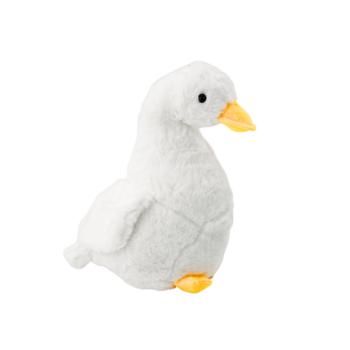 Plüss fehér liba kisállat szabás 40 cm