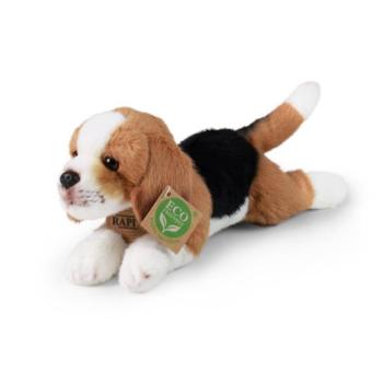 Plüss fekvő beagle 20 cm ECO-FRIENDLY kép