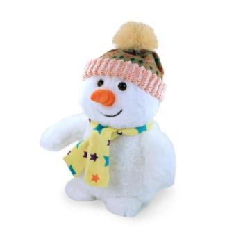 Plüss hóember 26 cm kép