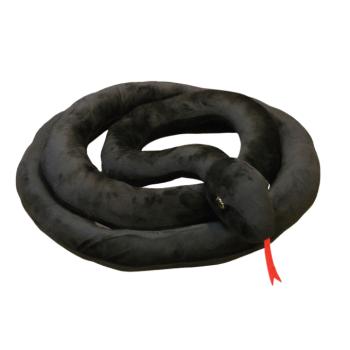 Plüss kígyó 110 cm fekete kép