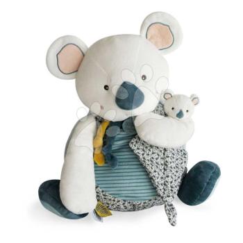 Plüss koala kölykével Yoca le Koala Pyjama Bag Doudou et Compagnie pizsama tárolására kék 40 cm 0 hó-tól kép
