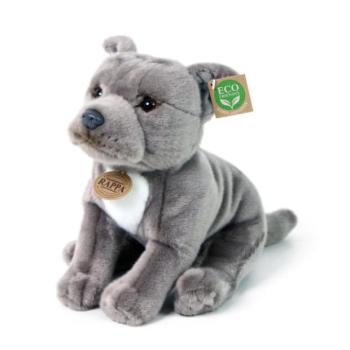 Plüss kutya Staffordshire bullterrier 30cm KÖRNYEZETBARÁT kép