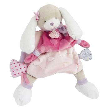 Plüss kutyus kesztyűbáb Dog Toopi Girl Hand Puppet Doudou et Compagnie rózsaszín 28 cm 0 hó-tól kép