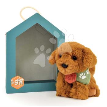 Plüss kutyus Welcome Home SPA Collection Histoire d’ Ours ajándékcsomagolásban barna 16 cm 0 hó-tól kép