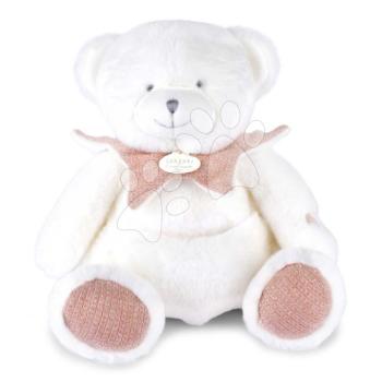Plüss mackó kendővel dédelgetésre Doudou 25 Years Puppet with Handkerchief Pink Doudou et Compagnie ajándékcsomagolásban rózsaszín 30 cm 0 hó-tól kép