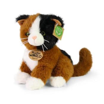 Plüss macska 20 cm ECO-FRIENDLY PLUSH WORLD kép