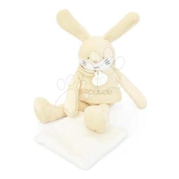 Plüss nyuszi Bunny Sweety Doudou et Compagnie ajándékcsomagolásban bézs 25 cm 0 hó-tól kép