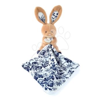 Plüss nyuszi dédelgetésre Bunny Navy Boh'aime Doudou et Compagnie kék 12 cm ajándékcsomagolásban 0 hó-tól kép