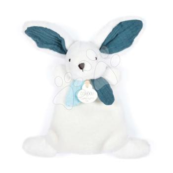 Plüss nyuszi dédelgetésre Happy Pop Doudou et Compagnie fehér 17 cm ajándékcsomagolásban 0 hó-tól kép