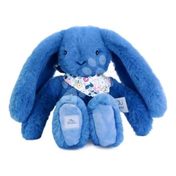 Plüss nyuszi Fleurette the Bunny Blue Doudou et Compagnie kék 25 cm 0 hó-tól kép