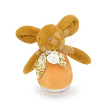 Plüss nyuszi Musical Night Light Sand Ocher Doudou et Compagnie zenével fehér zajjal és fénnyel barna 16 cm 0 hó-tól kép