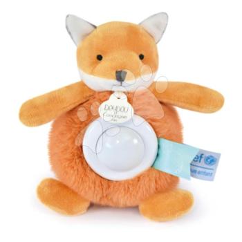 Plüss róka fénnyel Fox Nightlight Unicef Collection Doudou et Compagnie ajándékcsomagolásban narancssárga 15 cm 0 hó-tól DC3992 kép