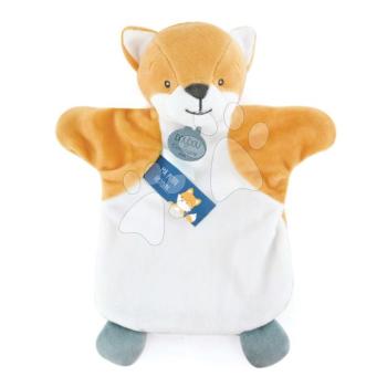 Plüss róka kesztyűbáb Fox Hand Puppet Doudou et Compagnie fehéres-narancssárga 25 cm 0 hó-tól kép