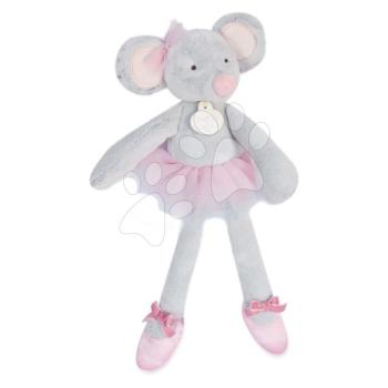 Plüss rongybaba egérke Mouse My Doudou Ballerine Doudou et Compagnie rózsaszín 30 cm ajándékcsomagolásban 0 hó-tól kép
