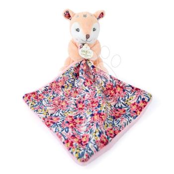 Plüss szarvas dédelgetésre Deer Boh'aime Doudou et Compagnie rózsaszín 12 cm ajándékcsomagiolásban 0 hó-tól kép