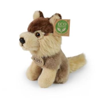 Plüss ülő farkas 16 cm ECO-FRIENDLY kép