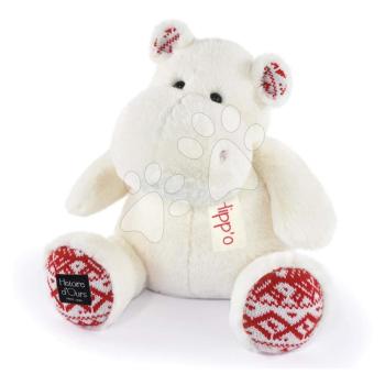 Plüss víziló Christmas White Hippo Cocooning Histoire d’ Ours fehér 40 cm 0 hó-tól kép