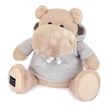 Plüss víziló L'Hippo Histoire d’ Ours bézs szürke pulcsiban 45 cm 0 hó-tól kép