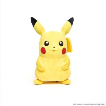 Pokémon Real FX Interaktív Plüss, 40 cm - Pikachu