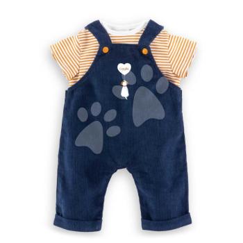 Póló és overál játékbabára T-shirt & Navy Blue Overall Mon Grand Poupon Corolle 36 cm babának 24 hó-tól kép