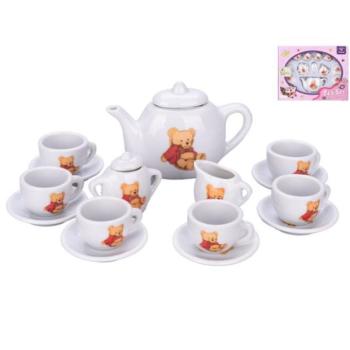 Porcelán teáskészlet 16db kép