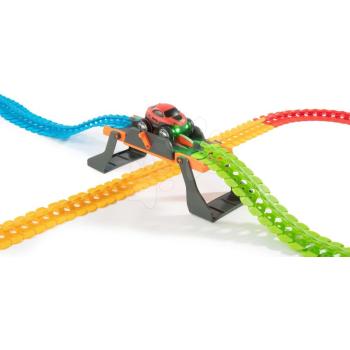 Pótalkatrész Stop-Start flexibilis autópályához Flextrem Discovery Set Smoby híddal és alagúttal kép