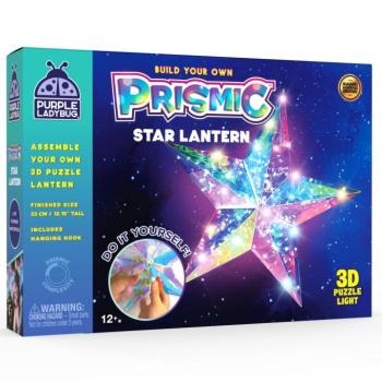PRISMIC™ 3D Puzzle LED lámpa - Csillag (APU-R-PM-1580) kép