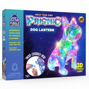 PRISMIC™ 3D Puzzle LED lámpa - Kutya (APU-R-PM-1597) kép