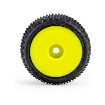 Pro-Line kerék 1:28 szőnyeg Prism, sárga tárcsa, Hex 7mm (4): Losi Micro-T kép