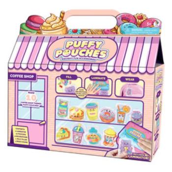 Puffy Pouches Pufi charm design szett kávézó kép