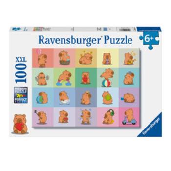 Puzzle 100 db - Capybara kép