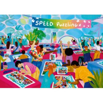 Puzzle 1000 db - WJPC 25 speed puzzling kép
