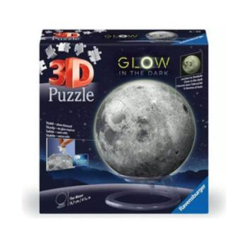 Puzzle 3D 72 db - Sötétben világító Hold kép