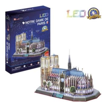 Puzzle 3D Notre Dame de Paris / jég - 149 darab kép