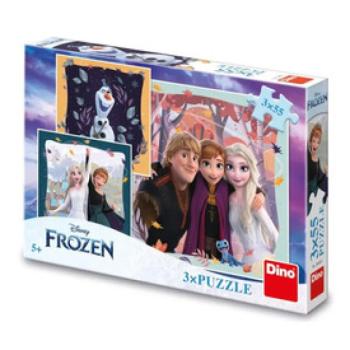 Puzzle 3x55 db - Jégvarázs 2. kép