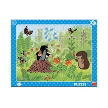 Puzzle 40 db - Kisvakond és az eperszemek