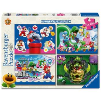 Puzzle 4x100 db - Super Mario kép