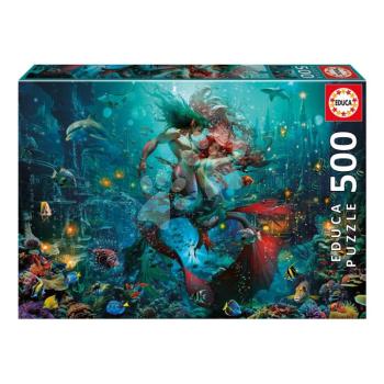 Puzzle Atlantis Educa 500 darabos és Fix ragasztó kép