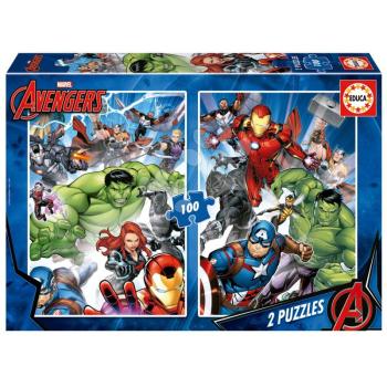 Puzzle Avengers Educa 2x100 darabos 6 évtől kép